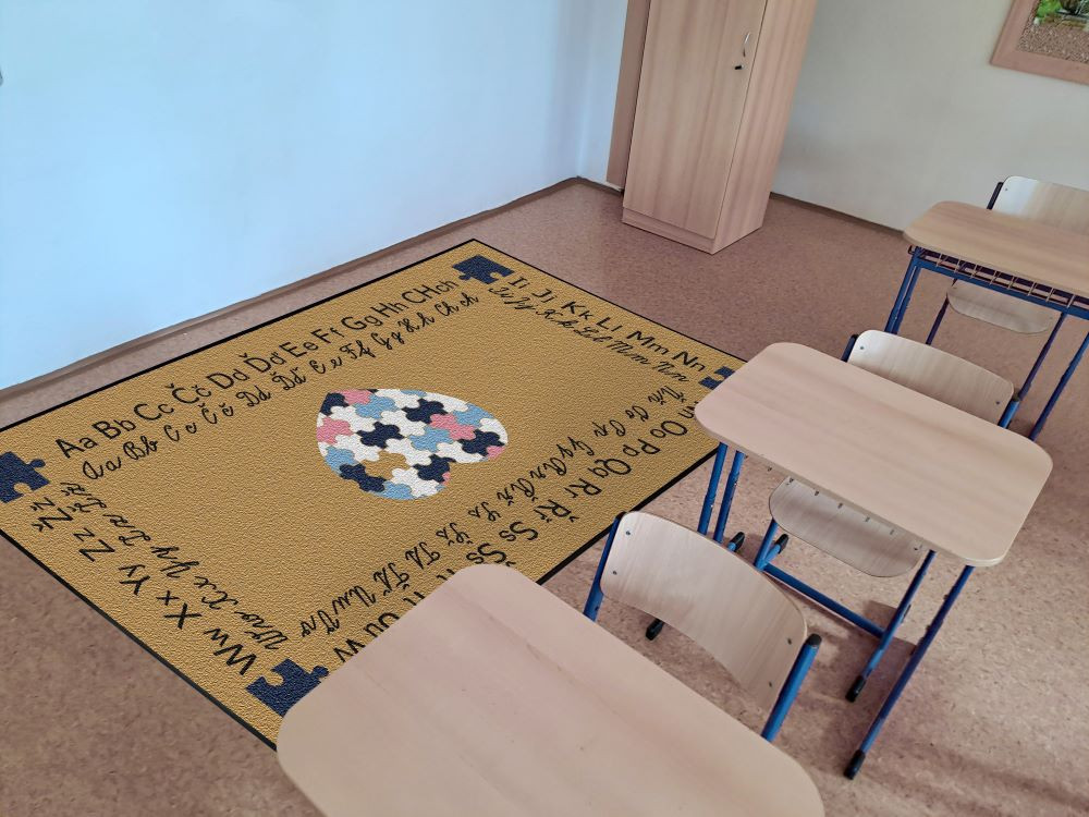 Didaktický koberec ABECEDA PSACÍ PÍSMO