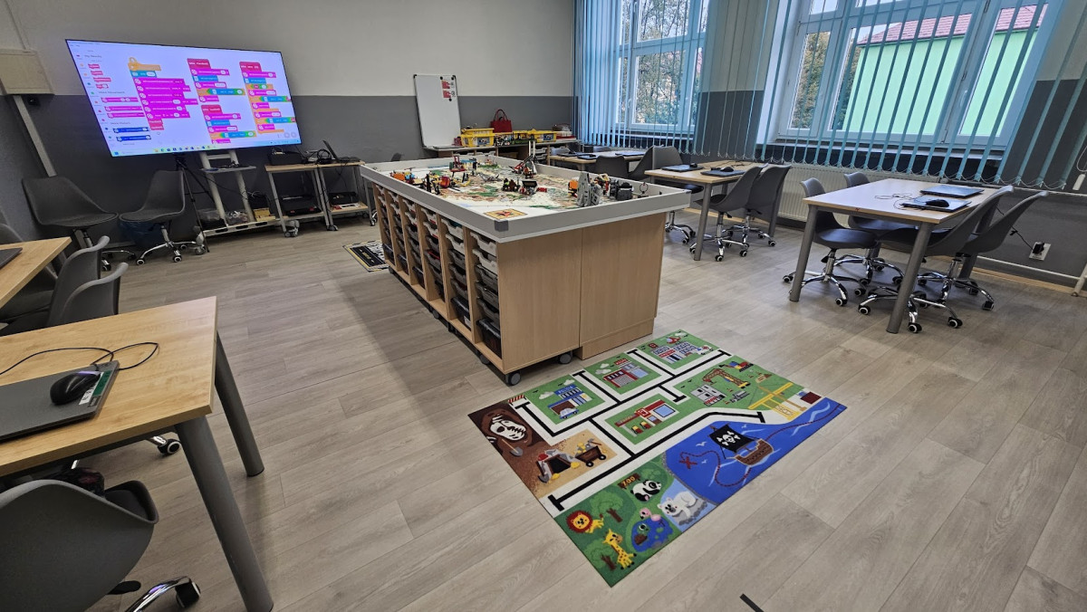 Robotická podložka MĚSTO (Česká a slovenská verze)