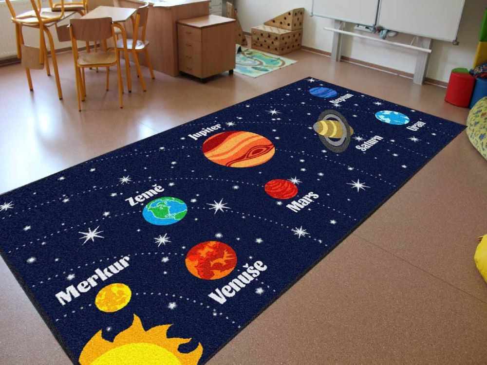 Didaktický koberec SLUNEČNÍ SOUSTAVA